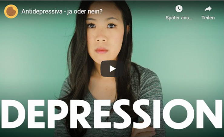 Vorschau Youtube-Beitrag »Antidepressiva - Ja oder Nein?«