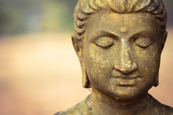 Buddha Nahaufnahme Gesicht