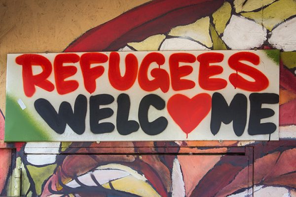Plakat Refugees Welcome